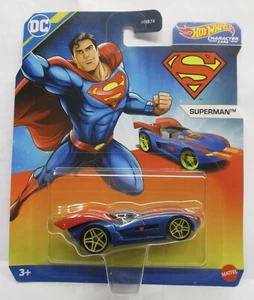 2024 HOT WHEELS CHARACTER CARS T CASE DC COMICS SUPERMAN BLAU - Bild 1 von 2