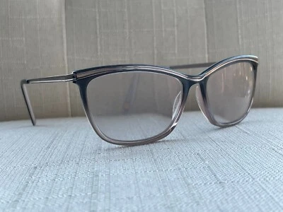 Liz Claiborne Ladies Eyeglasses Frame L638 HAQ 135 53[]16 Gray Tone Glasses  - Image 1 of 4