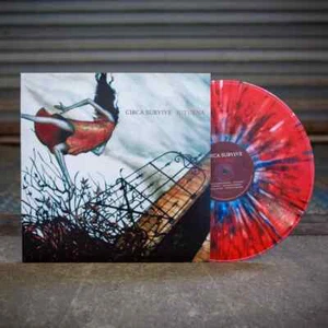 /2000 Circa Survive Juturna Orange White Swirl w/ Blue & Black Splatter Vinyl LP - Picture 1 of 2