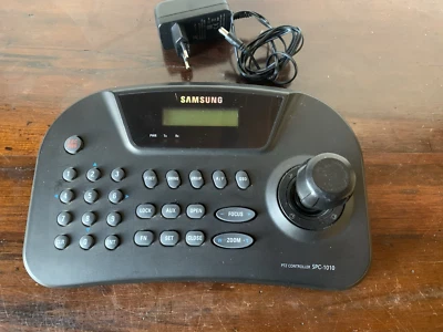 SAMSUNG SPC-1010 video sorveglianza CONTROLLER JOYSTICK TASTIERA PTZ DOME DVR - Image 1 of 3