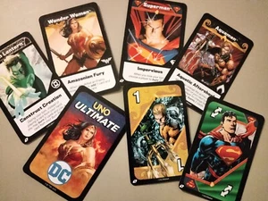 2023 Ultimate DC🦸‍ comics UNO cards (you pick) pack fresh Free Ship MATTEL TOYS - Picture 1 of 215