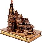 Awadh - Sri Ram Mandir Ayodhya Wood 3D Temple Model For Car/Home/Office/Shop