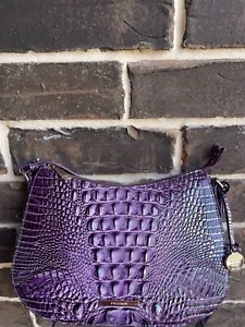 NWT Brahmin Shayna Crossbody Passion Purple Melbourne - Picture 1 of 4