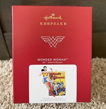 Hallmark 2021 Wonder Woman 80th Anniversary Comic Book Keepsake Ornament