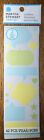 Martha Stewart Quote Bubble Conversation Yellow Green Blue Stickers 2 Sheets