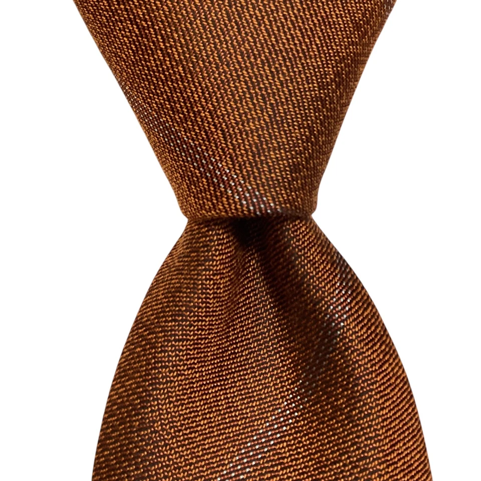 Corbata ajustada de diseñador ALFANI para hombre 59" x 2 7/8" naranja/gris nueva con etiquetas $55 Foto 1 de 3