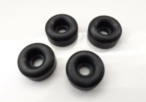 SINGER 221K/222K SEWING MACHINE BASE RUBBER FEET CUSHIONS × 4 ORIGINAL - Picture 1 of 4