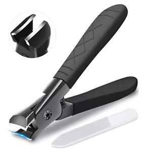 Large Nail Clipper For Thick Nails Professional Large Heavy Duty Toe Nail US - Picture 1 of 6
