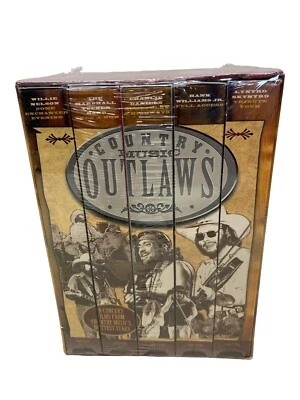 Country Music Outlaws - 5 VHS set NEW SEALEd lynard skynyrd daniels - Image 1 of 4