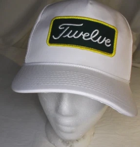 The Players Tacolu on Twelve Golf Strap Back Hat Cap EUC Mens White Imperial - Picture 1 of 5