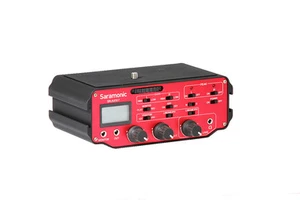 Saramonic SR-AX107 2-Channel XLR Preamp Audio Adapter w/Phantom for DSLR Camera - Picture 1 of 3