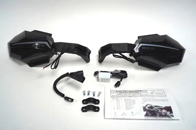 Arctic Cat Snowmobile Black LED Procross Hand Guard Light Kit 7639-770 8639-354 - Image 1 of 4