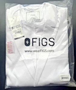 FIGS Harlem Short Lab Coat ~ Men's Med ~ Doctor Nurse Veterinarian Hospital ER - Picture 1 of 5