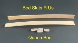 Bed Slats Wooden Queen Curved Sprung Top Quality - Picture 1 of 7