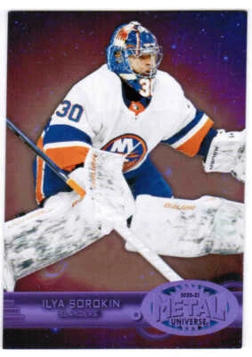 20/21 SKYBOX METAL UNIVERSE R-48 ILYA SOROKIN 1997-98 RETRO PURPLE SPECTRUM /199 - Image 1 of 2