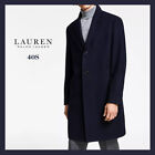 NWT - Ralph Lauren Men’s Luther Luxury Blend Overcoat, Herringbone, 40S - $495