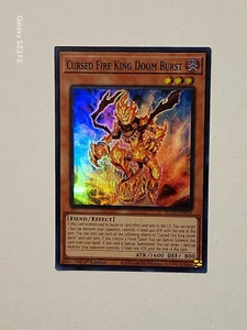 Cursed Fire King Doom Burst ROTA-EN099 Free Shipping - Picture 1 of 3