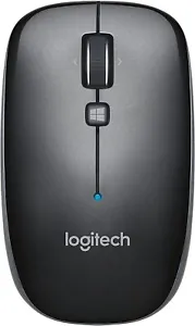 Logitech M557 Bluetooth Mouse Bluetooth, PC Mouse, PC/Mac, 4-ways Black - Picture 1 of 10