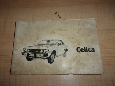 Toyota Celica 1976 manual del propietario guía de mantenimiento Foto 1 de 3