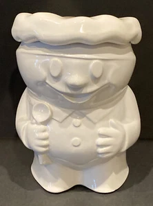 McCoy Pillsbury Doughboy Bobby Baker Cookie Jar #183 10" Tall White Cookie Jar - Picture 1 of 7