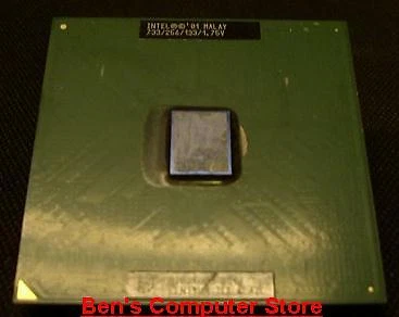 Intel PIII SL4ZL 733mhz Processor 733/256/133 - Image 1 of 1