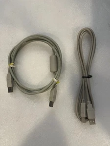 2-Pack Beige Color USB Cable for Printer, Scanner, and Other Devices, 6 ft - Picture 1 of 2