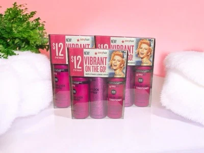 SEXY HAIR Vibrant On The Go 9 PC Set Color Lock Shampoo, Hairspray & Conditioner - Image 1 of 4
