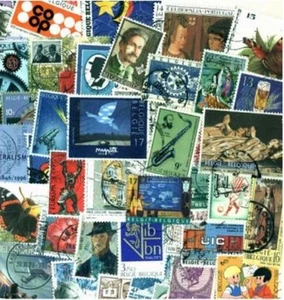 Belgium - Stamp Collection - 1,000 Different Stamps - Picture 1 of 1