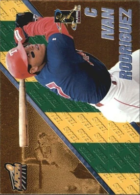 1998 Aurora Pennant Fever #7 Ivan Rodriguez - BB - Image 1 of 2