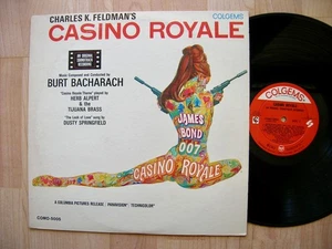 CASINO ROYALE  soundtrack James Bond Bacharach Colgems COMO 5005 EX - Picture 1 of 2