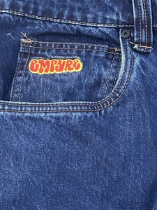 Empyre Jeans Relax Baggy Double Knee dunkelblau Herren Größe 36 - Bild 1 von 6