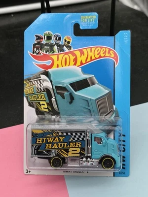 Camión de carretera Hot Wheels #6 HW City-HW City Works 2014 2 variación gris azulado con Pr5 Foto 1 de 2