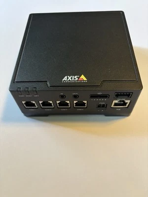 Axis Communications F44 Dual Audio Input Main Unit - Black (0936-001-01) - Image 1 of 4