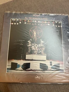 Rush β All The World's A Stage Orig 1976 UK double vinyl LP Gatefold - Picture 1 of 5