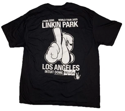 Camiseta Linkin Park LA 2025 OG Slick 2XL Evento Intuit Los Ángeles Brooklyn Emily Foto 1 de 3