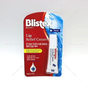 [Blistex] Lip Care Lip Relief Cream SPF10 Chapped Lips 6ml Relieve Cold Sores