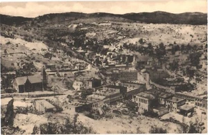 Central City Colorado From Nearby Mountains View of the City Vintage Postcard - Picture 1 of 2