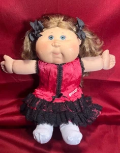 Vintage Cabbage Patch Kids Play Along/Cornsilk Brown Hair/Teal Eyes, HM PA-24 - Bild 1 von 12