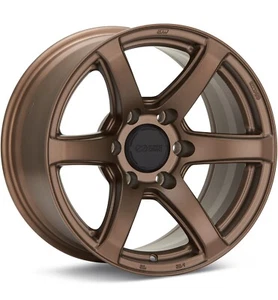 (1) 17x9 Enkei CYCLONE 6x139.7 +0 Bronze Paint Wheel - Picture 1 of 2
