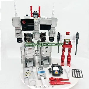 New Transformation G1 3 Change Base Metroplex Fighters K.O KT Ver Action Figure - Picture 1 of 9