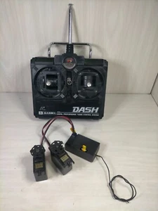 SANWA DASH AM27 TRANSMITTER RECEIVER CONTROLLER 27Mhz VINTAGE Handset RC Servo - Picture 1 of 10