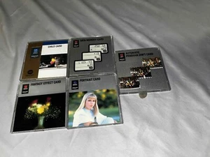 Minolta Maxxum Creative Expansion Cards, lot of 5 for Maxxum 7000 New Open Box - Picture 1 of 2
