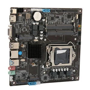 H81 Mini ITX Motherboard LGA 1150 Slot Dual Channel DDR3 Support For Core I3 Hot - Picture 1 of 22