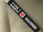 Type 1 Diabetes TID Medical Alert Seat Belt Safety Cover ICE