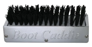 Black Chrome Aluminum Boot Brush Caddie - Picture 1 of 2