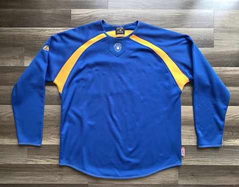 Milwaukee Brewers Cooperstown Pullover Therma Base Sweatshirt Majestic Mens L Cover