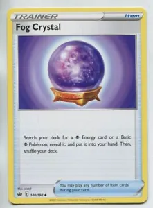 Pokemon TCG Sword & Shield Chilling Reign Uncommon Card #140 Fog Crystal - Picture 1 of 1