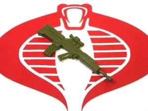 Lanard Corps Weapon Green Assault Rifle Gun 1:18 Scale Figure Accessory #0821 - Picture 1 of 1