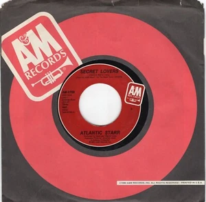 Atlantic Starr – Secret Lovers 1985 A&M R&B Soul VG+ - Picture 1 of 4