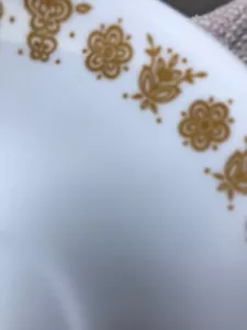Vintage Butterfly Gold Saucer Corelle Corning N.Y. USA Set Of 12 New Old Stock - Picture 1 of 12